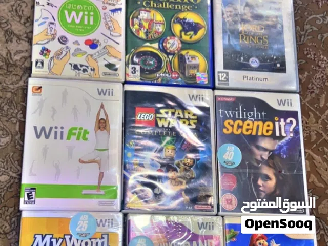 للبيع ألعاب PlayStation 2 و Wii