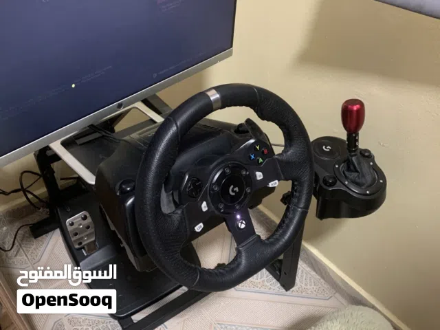 Logitech g920 steering wheel with stand aNd shifter