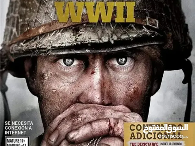 مطلوب CD PS4 Call of Duty WWII gold Edition حالة ممتازة