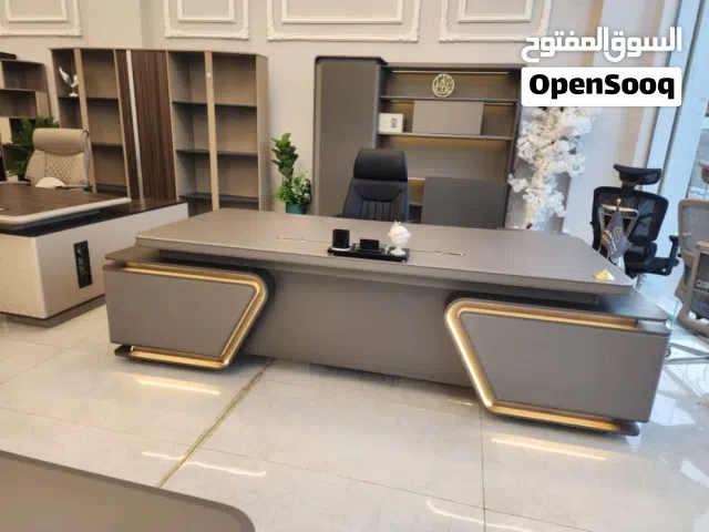 مكاتب مدير عام تركي درجه اولئ  وماليزيا ويطالي  خامه وكاله جديد و مستعمل  موجوده جميع المكاتب والمقس