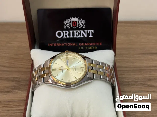 ساعة اورينت اصلي ياباني  orient international