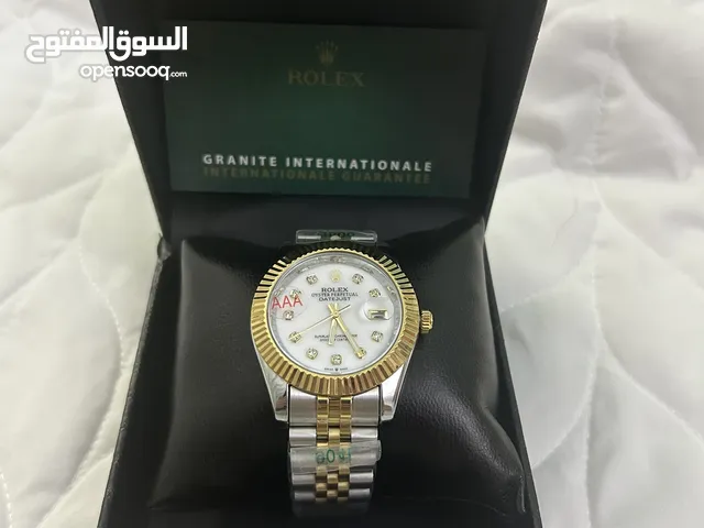 ساعة Rolex جديدة نخب اول AAA صنع ايطاليا بطارية يابانية ضد الماء زجاج مقاوم للخدش