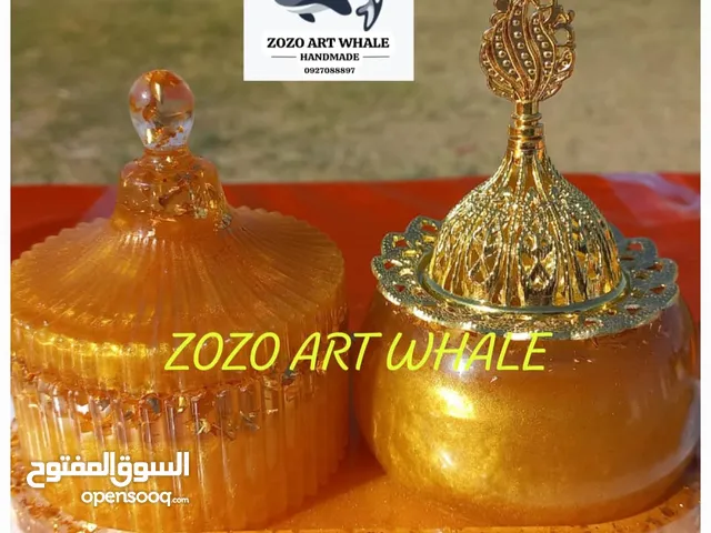 اعمال يدوية مباخر واكسوارات واخري