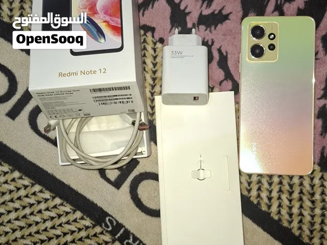 ريدمي نوت 12 ذهبي