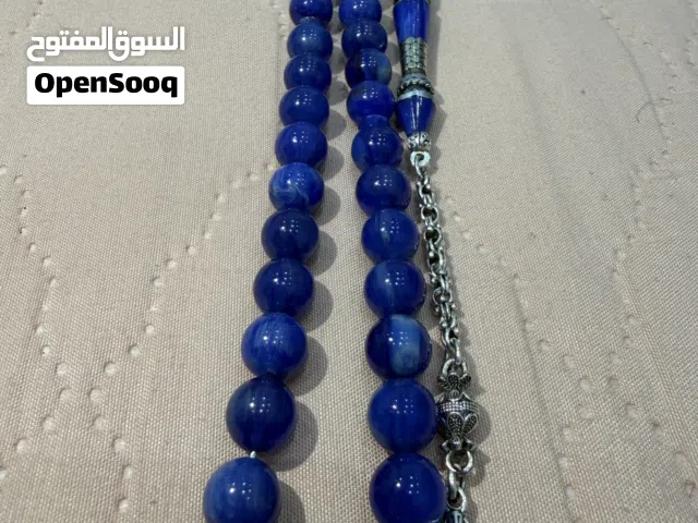 مسباح فاتوران لون ازرق باتمن 10 مللي 60 خرزه 120 درهم