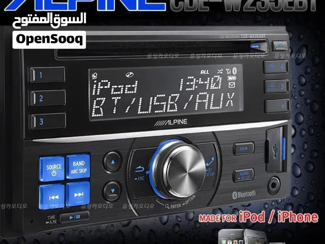 Alpine cd player Bluetooth AUX FM iPod made in Japan