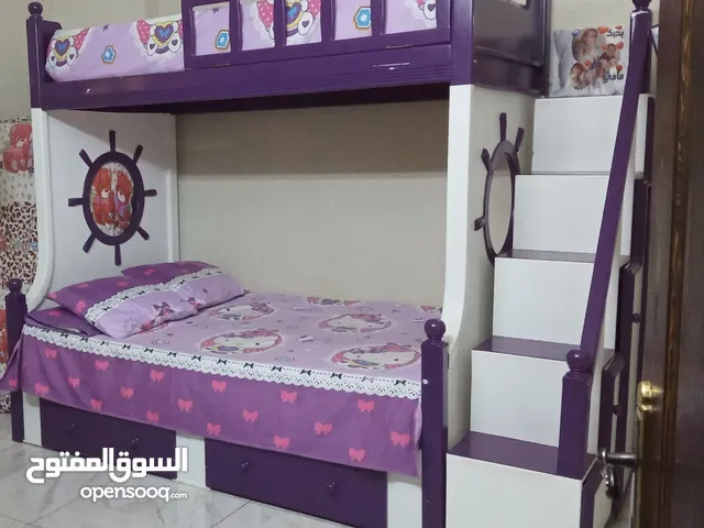 سرير اطفال دورين مستعمل