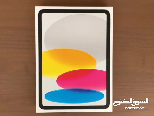 ايباد 10 مساحة 64 جيبي تحت ضمان ابل جديد للبيع 120 ريال عماني للبيع