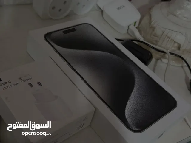 iPhone 15 pro max 256g بطارية 100 مشحون 109 مرات