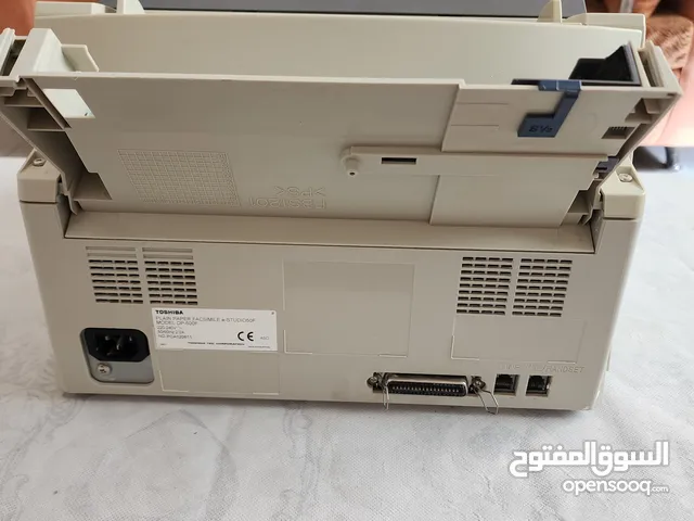 فاكس وطابعه توشيبا بحاله ممتازه جدا وسعر مغري