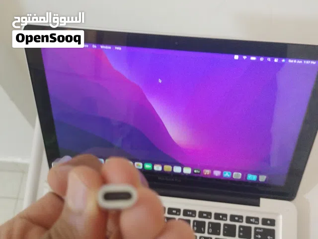 Apple late 2011 MacBook pro 13 inch mode حاسوب محمول من شركة ابل  ماكبوك برو موديل 2011 بشاشه 13 انش