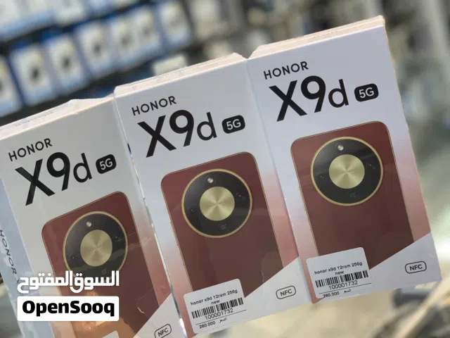 Honor x9d 12ram 256g جديد مسكر بالكرتونه  جميع الالوان متوفره