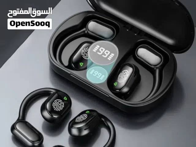 Wireless bluetooth earbuds with led display