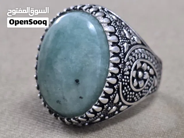خاتم امازونايت فضه 925