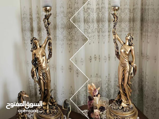 ‎طقم اللمباديرا الفخم باللون النحاسي ارتفاع 90-100  من الريرن ‎مكفول اللون 5 سنوات