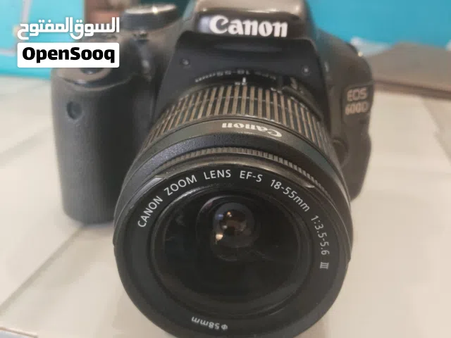 Canon eos 600D 55mm