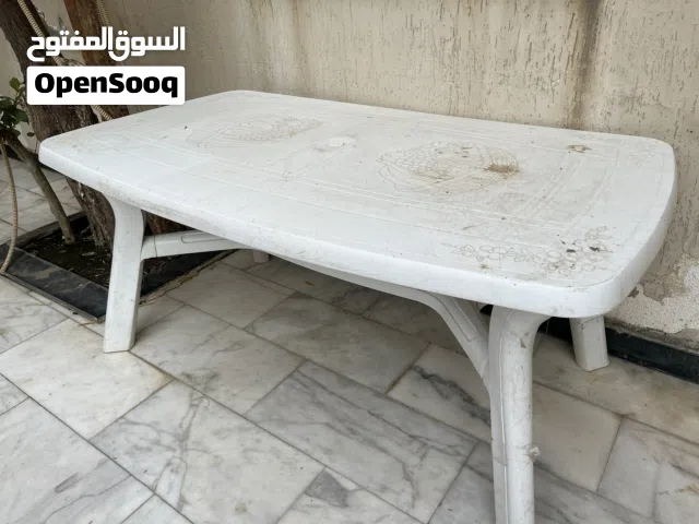 طاوله بلستك متينه حجم عائلي كبيره من غير كراسي رقم الهاتف