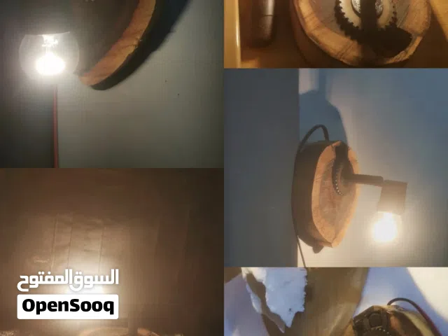 اضائه مصنوعه من خشب شجره النيم
