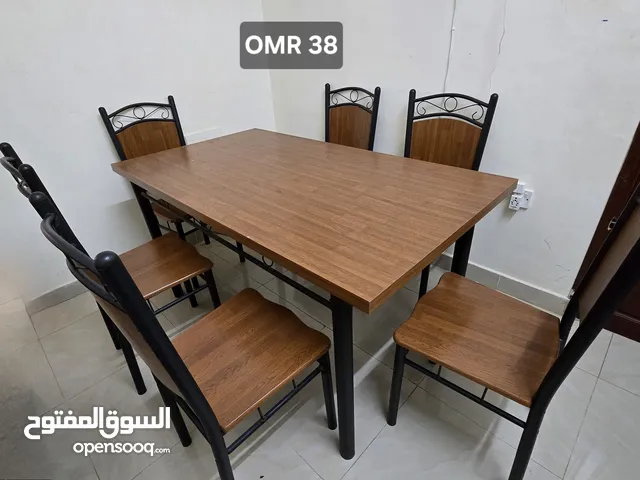 Dining table with 6 Chairs and other household items