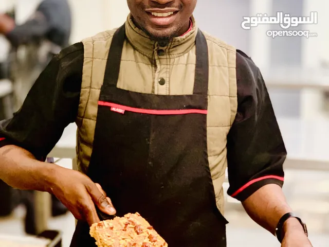 Chef dessert arab food