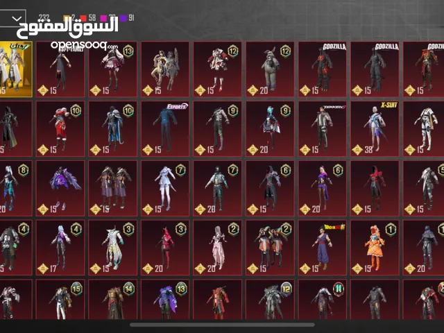 Pubg Accounts and Characters for Sale in Dubai