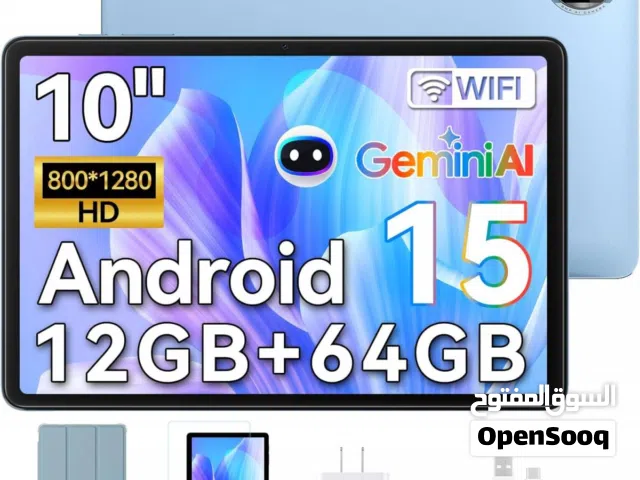 BLACKVIEW TAB 20 WIFI TABLET 10 INCH ANDRIOD 15 2025 AI TABLET 12GB RAM 64GB ROM 1TB EXPANDABLE