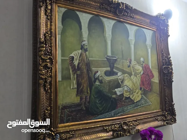 لوحة زيتية فخمة . التفاصيل عن المقاسات موجود بالاسفل. العدد2