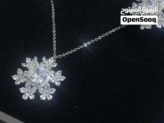 طقم فضة مطلي اكسسوارات