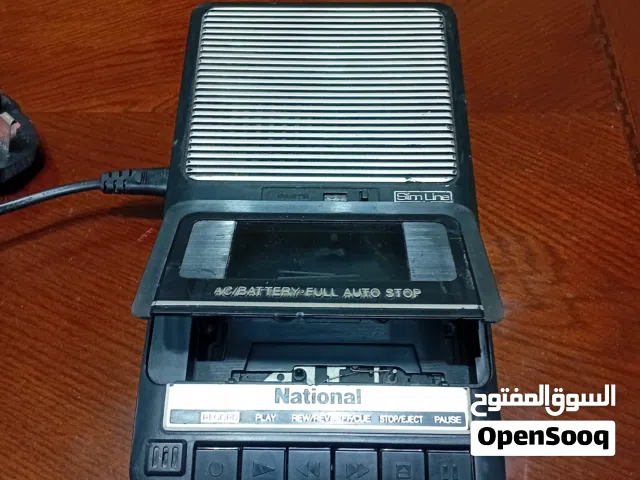مسجل ناشونال شغال مسجل وتسجيل شريط طبعآ