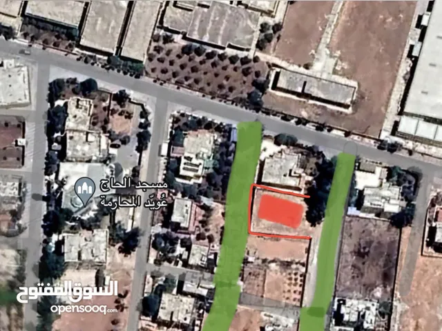 ارض  على شارعين بالقرب من مسجد عويد ،