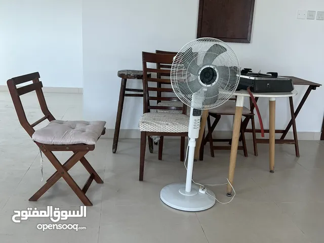 Furniture stove table fan