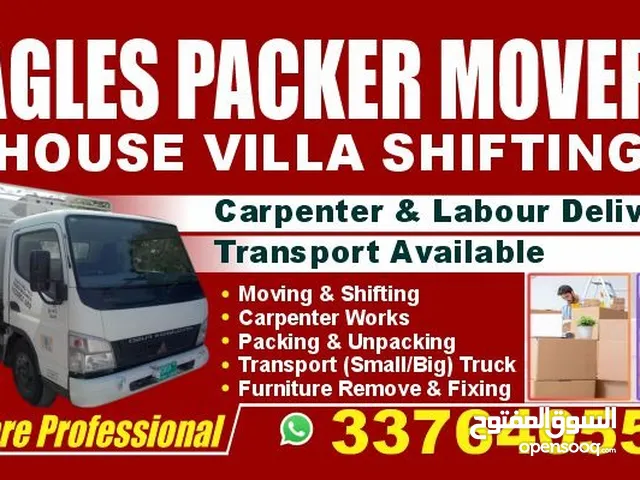 we are Profesional house villa office shops packer Movers
