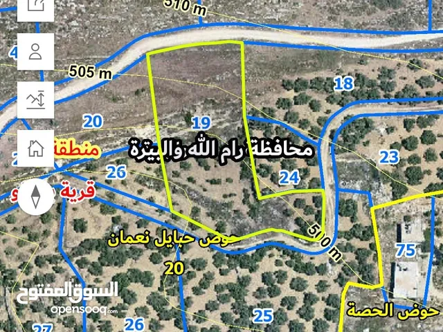 Farm Land for Sale in Ramallah and Al-Bireh Deir Nidham