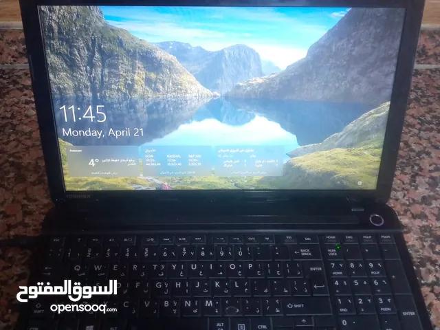 لاب توب cori3 Toshiba