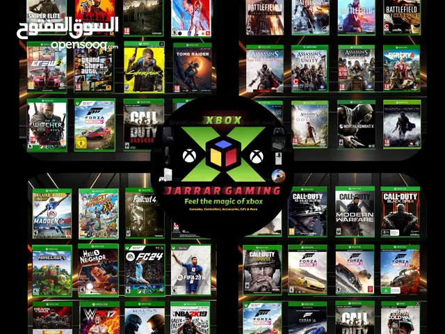 Xbox Game Cd’s for series x & one x/s أقراص ألعاب لاجهزه إكس بوكس سيريس & ون