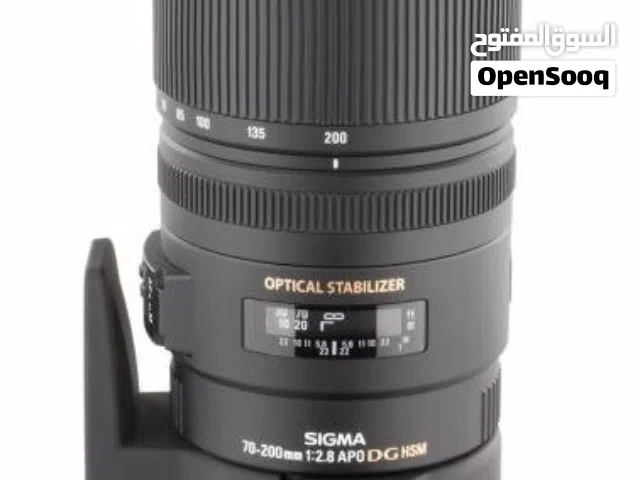 مطلوب عدسه segma f2.8 70-200 او شبيهه للعدسه