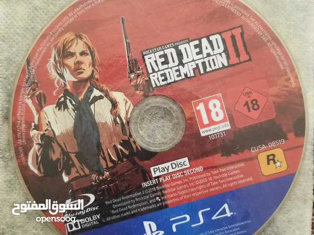 لعبة Red Dead Redemption 2 Ps4