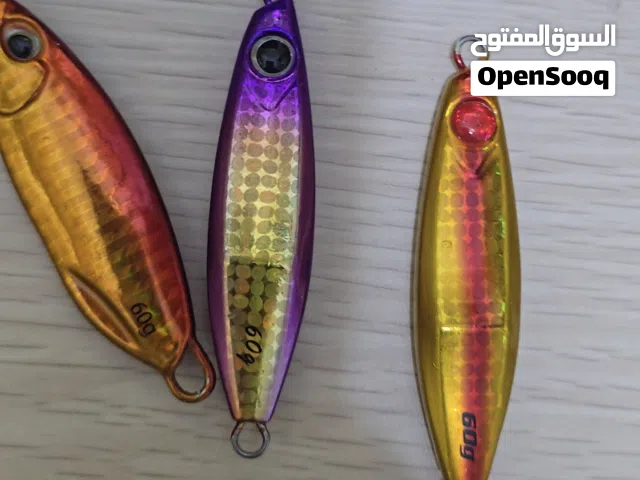 مجموعة جيقات صيد أغلبهم جديد ومعاهم بوكس