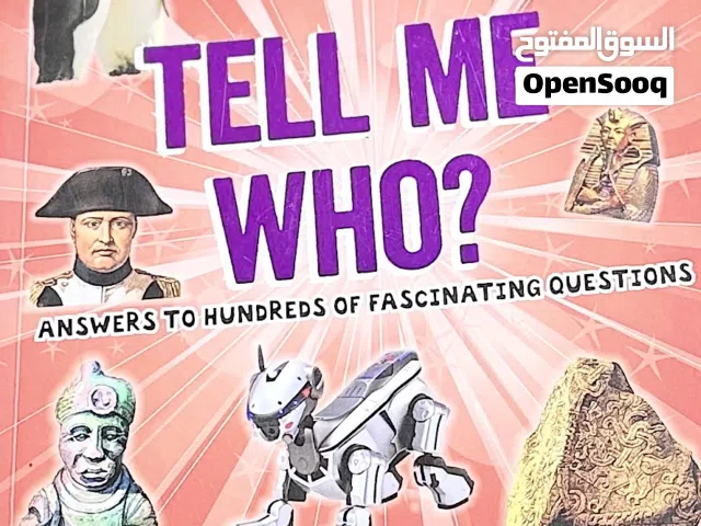 Educational book - Tell me who
