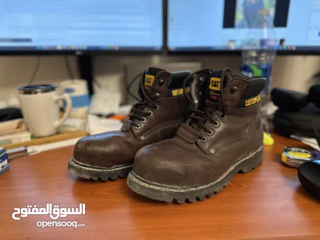 CAT Combustion ST Steel Toe Work Boots – US 8.5 / UK 7.5 / EU 41.5 – Wide fit