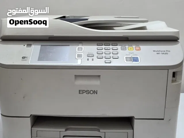 طابعه ابسون  -WorkForce Pro WF 5620 مستعمل نضيف