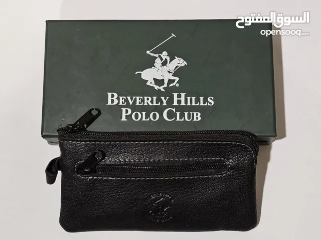 Beverly hills polo club leather key holder