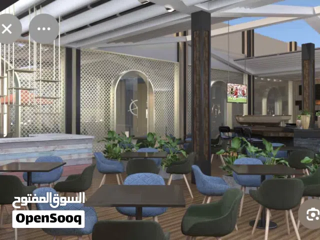 شارع مكه كافيه مشهور فخم جدا مساحه 1000م روف وتراسات يعمل بشكل ممتاز ودخل ممتاز للبيع لعدم التفرغ