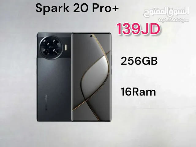 Tecno Spark 20 Pro plus 256G 16Ram تكنو سبارك الجديد spark20 spark 20 +