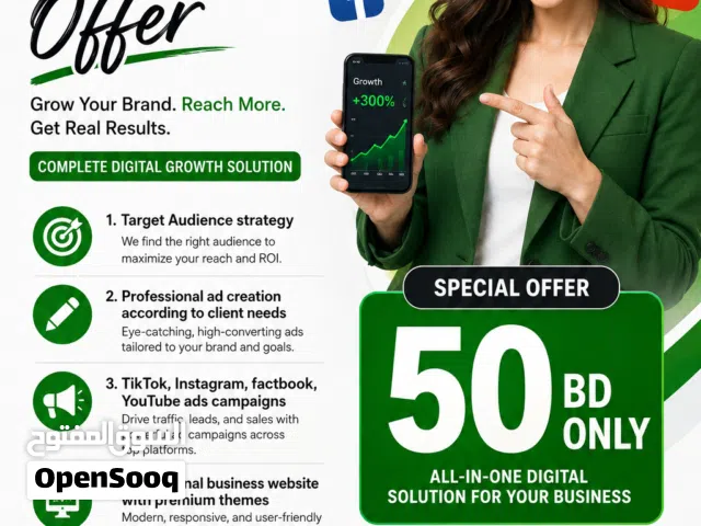 Social Media Marketing Offer – Grow Your Business Online!