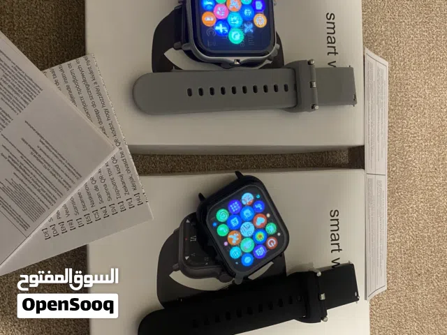 ساعة ذكية جديدة الرصاصي و الأسود