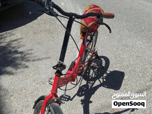 بسكليت الماني قابل للطي لون احمر بحالة الوكالة للبيع بسعر ممتاز