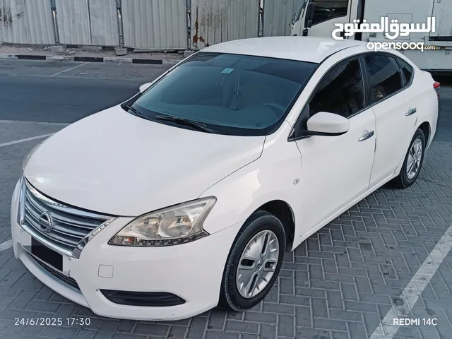 نيسان سنترا 2014 خليجي بدون حوادث ماتحتاج لاي مصاريف