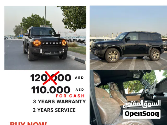 JETOUR T2 4WD CONQUEST PRO TRAVEL+ 2.0L TURBO FULL OPTION A/T model 2025 WITH WARRANTY AND SERVICE