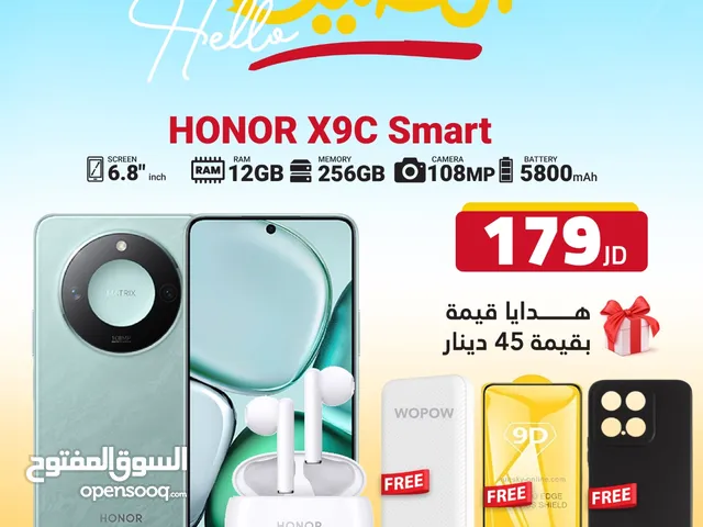 HONOR X9C SMART ( 256GB ) / RAM 12 NEW /// هونور اكس 9 سي ذاكرة 256 رام 12 الجديد